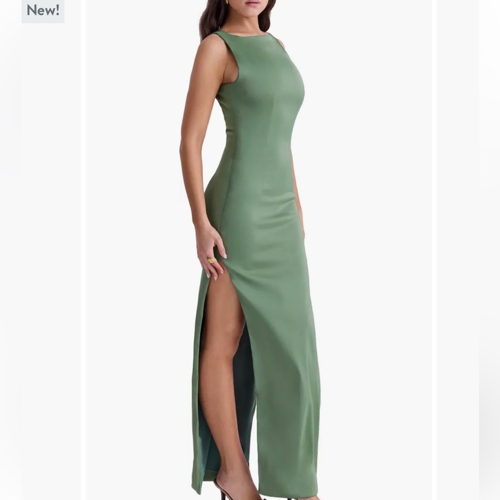House of CB Green Dress